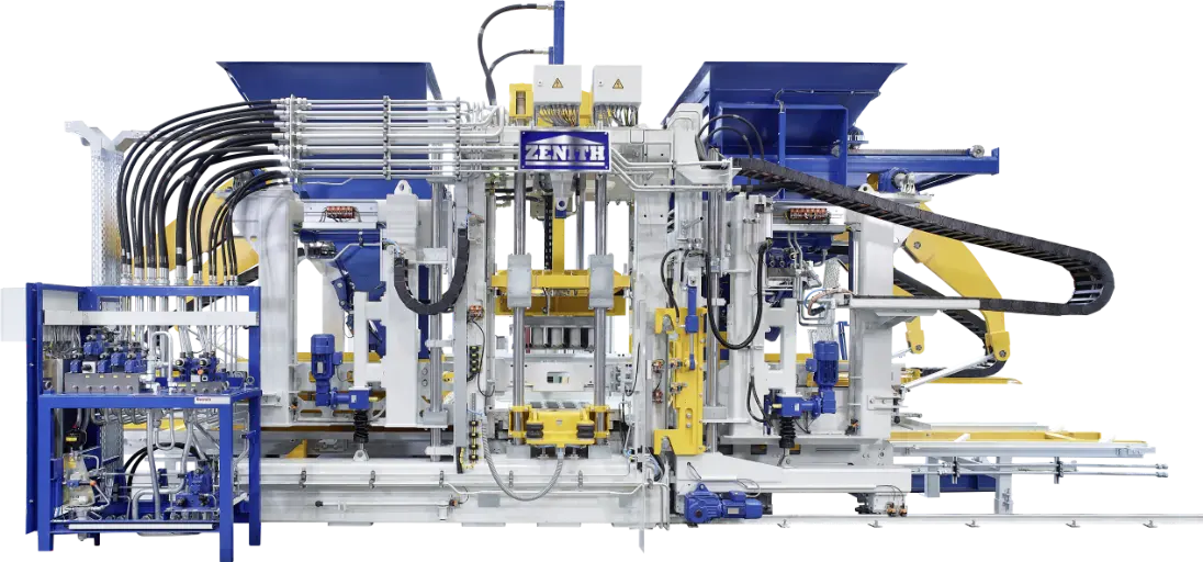 从工业废料到生态建材——广东会贵宾厅股份ZN1500-2混凝土制品成型机的蜕变之力